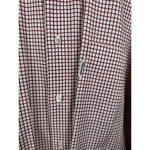 Faconnable 100% Cotton Long Sleeve Button Up Front Pocket Shirt Men's Si… - Picture 3 of 6